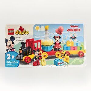 Lego 10941 Duplo Disney Junior Mickey & Minnie Mouse Birthday Train NEW READ*!!